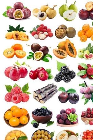 水果盛宴 千姿百态，免抠图素材全览