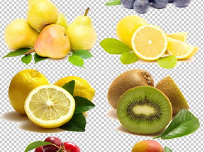 新鲜水果PNG免抠素材图与相关资源概览